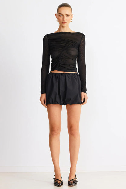 SNDYS Elodie Top Black