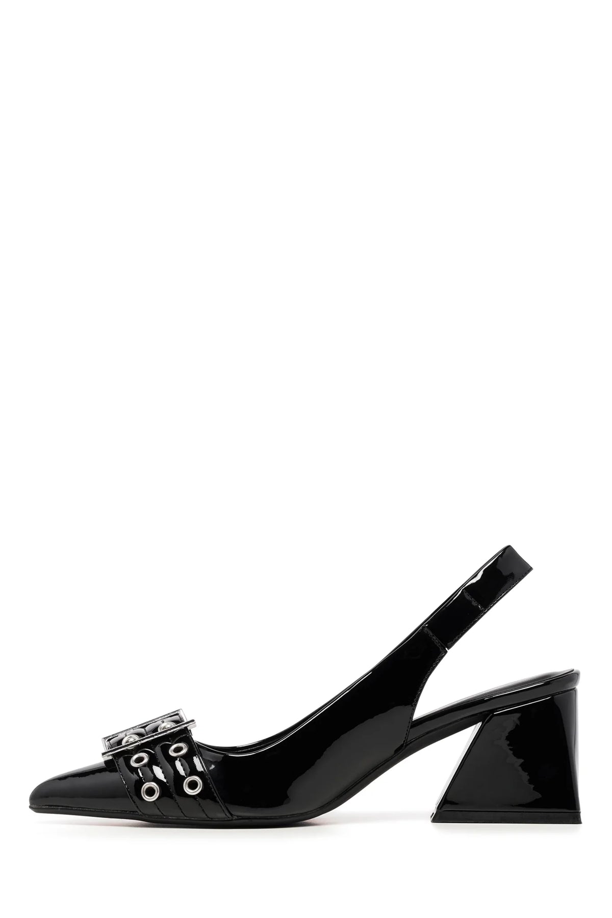 THERAPY Slay Slingback Pump Black Patent