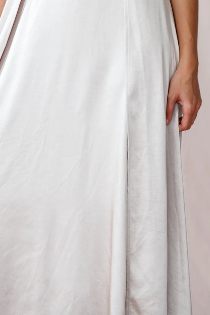 Joanne Empire Waist Maxi Dress Champagne