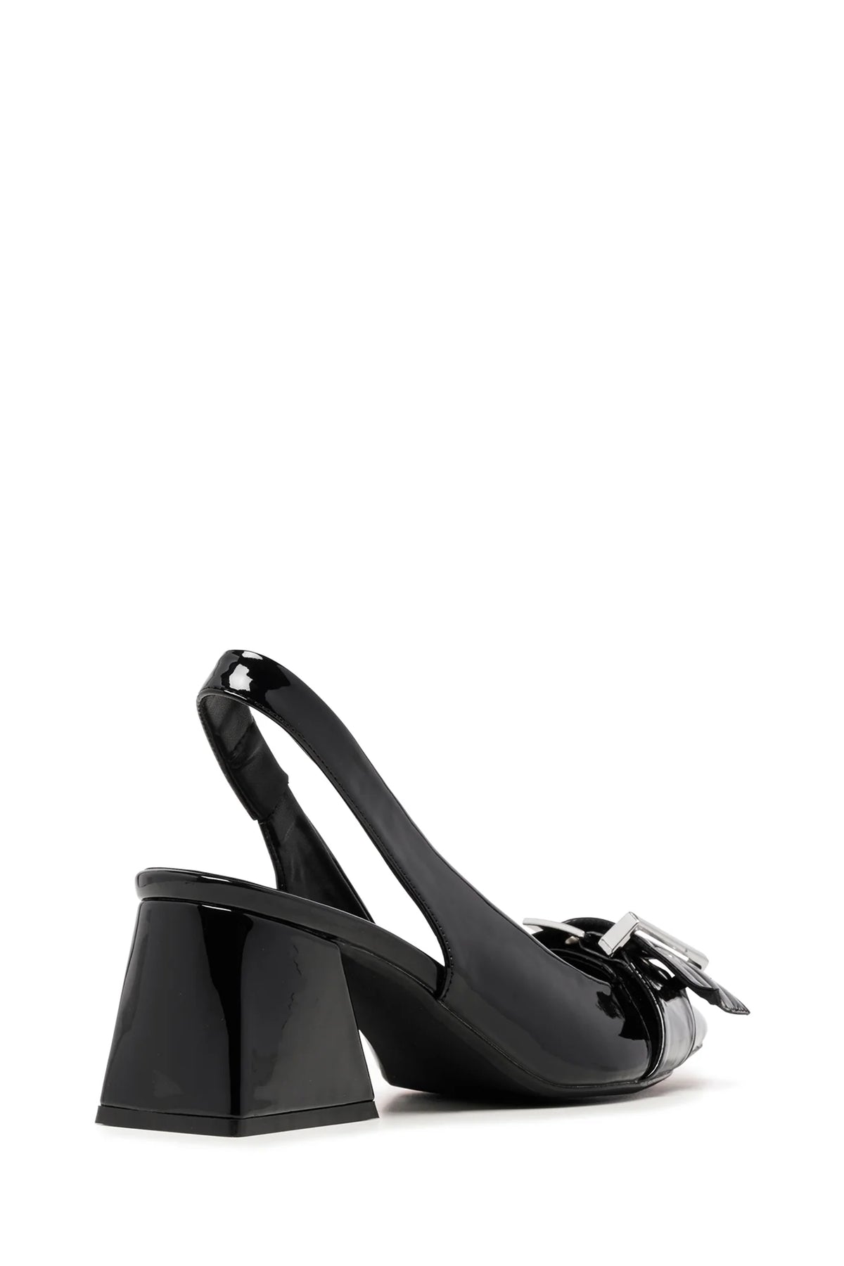 THERAPY Slay Slingback Pump Black Patent
