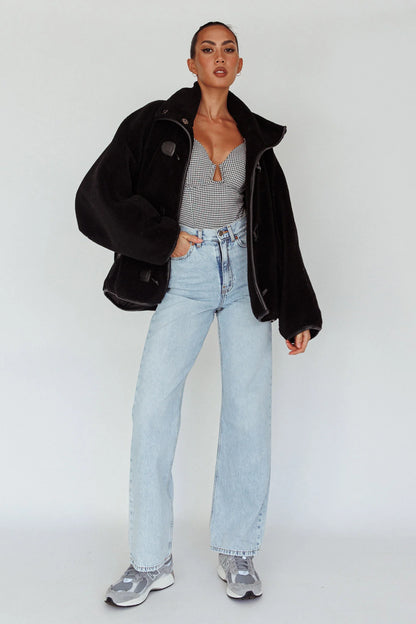 Cambra Toggle Jacket Black