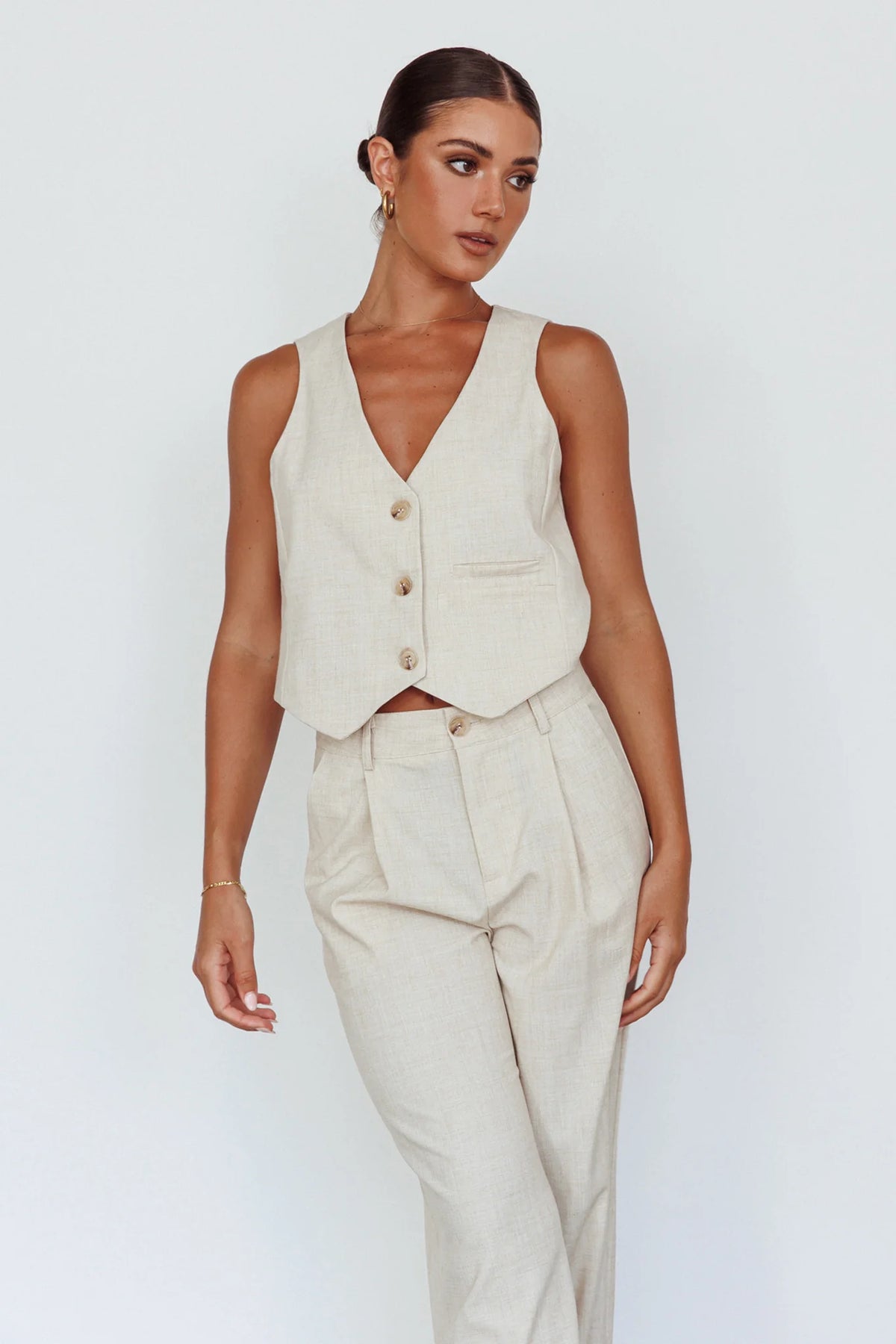 Times Square Trouser Pants Natural